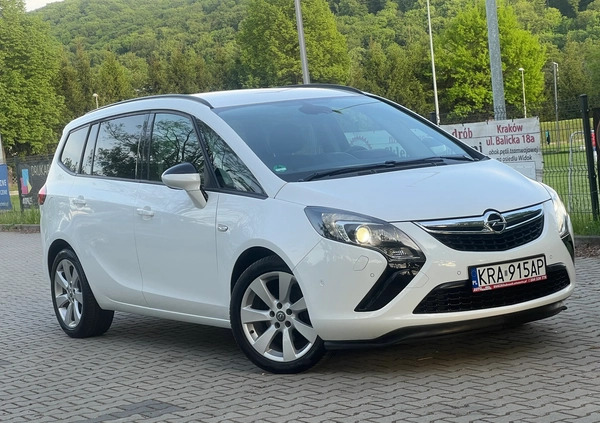 Opel Zafira cena 43900 przebieg: 105000, rok produkcji 2012 z Świecie małe 742